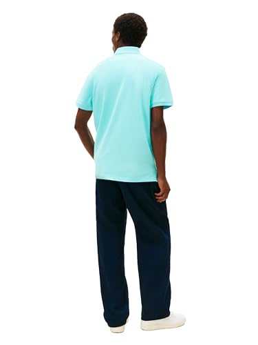 Image of Tommy Hilfiger Men's Short Sleeve Polo Shirts in Classic Fit with Stretch and Organic Pique Cotton