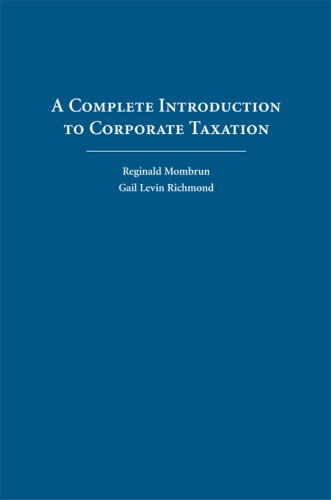 A Complete Introduction to Corporate Taxation