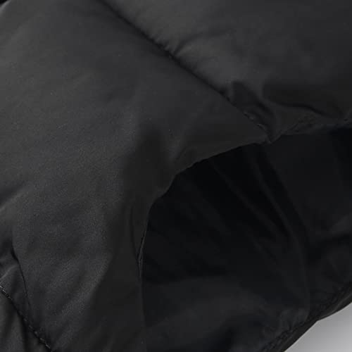 Toddler Boys Girls Puffer Vest Sleeveless Bear Ears Hood Down Jacket Kids Winter Coat Black Jacket Warm Outwear3