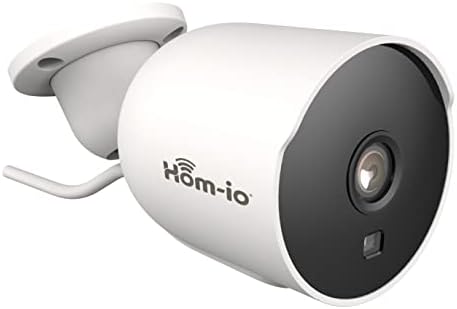 Accessoires téléphone portable 42 Hom-IO | Caméra WiFi extérieure et intérieure bi-directionnelle, caméra de sécurité avec détection Intelligente de Mouvement, modèle Outdoor3