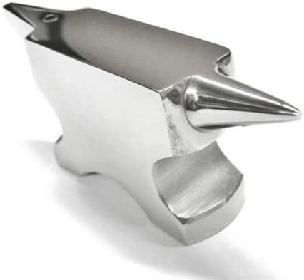 JTS Double Horn Anvil Steel Block Jewelry Making Bench Tool Mini Forming Metal Work