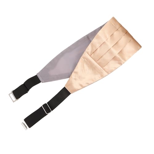 COLLBATH Adjustable Cummerbund for Men Tuxedo Waist Band Posture Improvement for Groomsmen
