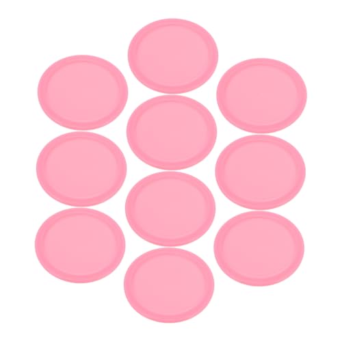 Kisangel Indoor Hockey 10 Pack of 64mm Plastic for Home Games Hockey Equipment Replacement