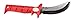 Bubba 6 Inch Chubby Caping and Skinning Knife with Non-Slip Grip Handle, Full Tang Stainless Steel Blade, Lanyard Hole and Synthetic Sheath for Camping, Fishing, Butchering and Meat Processing