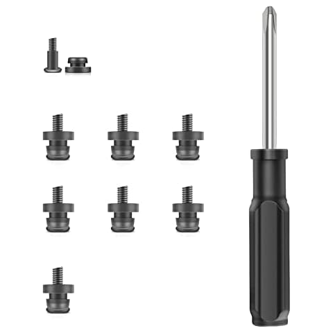 LeFix 8 x Schrauben Isolations-Befestigungsschrauben mit Ösen + Kreuzschlitz-Schraubendreher Cover