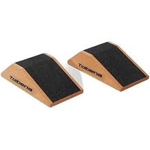 Squat Wedge Blocks Stretching blocks,Non-Slip Surface with Beveled Edges for Core Exercises,Natural Eco-Friendly/squats& weightlifting&yoga,Travel Friendly