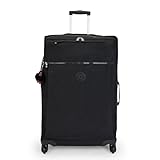 Kipling Women's Darcey Large 29-Inch Softside Rolling Luggage, Black Tonal, 19.25'' L x 29'' H x 11.5'' D