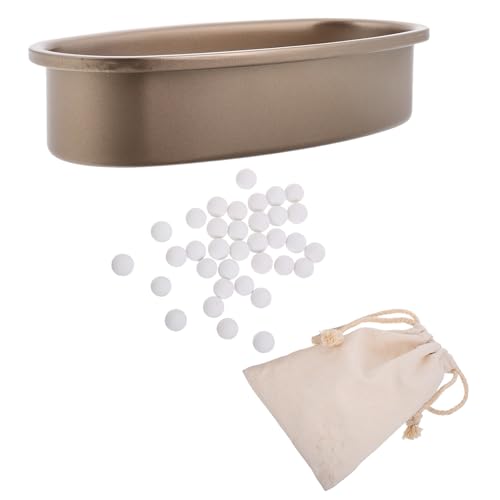 CRAFTHROU Piedra para Pizza de Horno de Cerámica Beige Resistente a Alta Temperatura Bolsa de Tela para Hornear Pan y Pasteles en Horno Doméstico