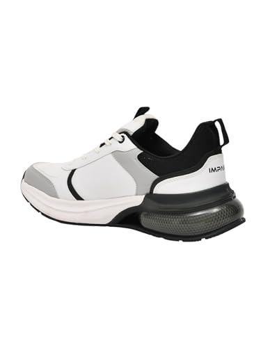 Image of Impakto Flex Onyx Men Casual Sneaker Classic Rounded to Pampering Cushioned Extra Comfort Lace-Up