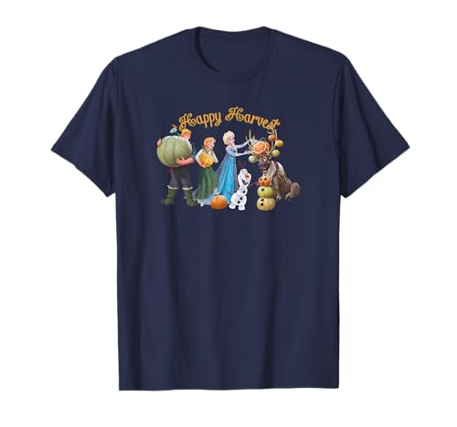 Disney Frozen Thanksgiving Group T-shirt enfant Happy Harvest automne