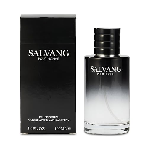 Image of AFLUXE Men's Cologne Salvang Original Natural Spray Eau De Toilette,Long-Lasting Scent Perfume for Men Elegant Bottle - Great Holiday Gift, 3.4 Fl Oz /100 Ml