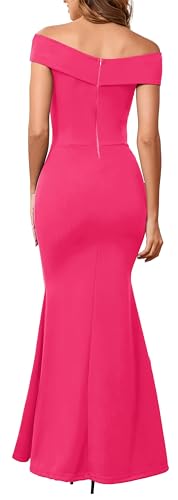 Image of Elegant Formal Maxi Dress for Women Sexy Red Evening Long Dresses Fashion Cocktail Party Dress for Wedding Guest