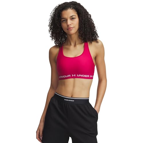Image of Under Armour Women's Crossback Mid Impact Sports Bra