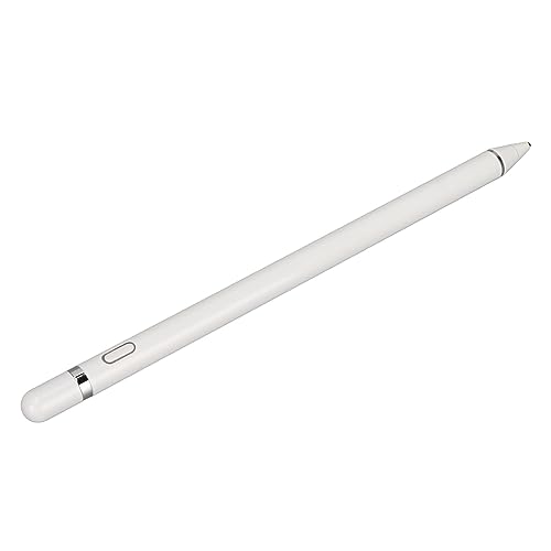 Lápiz capacitivo activo blanco con punta de cobre y carga USB para tablet 4