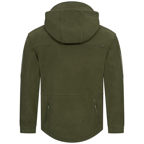 Höhenhorn 39K145+ZWL4 Biferten Herren Militär Fleecejacke Grün Gr. XL