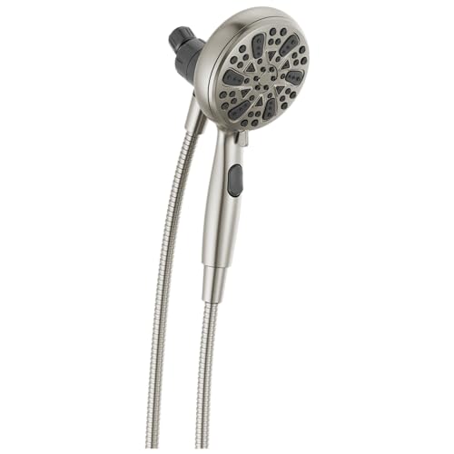 Delta Faucet 6-Spray SureDock Magnetic Shower Head with Handheld Spray,