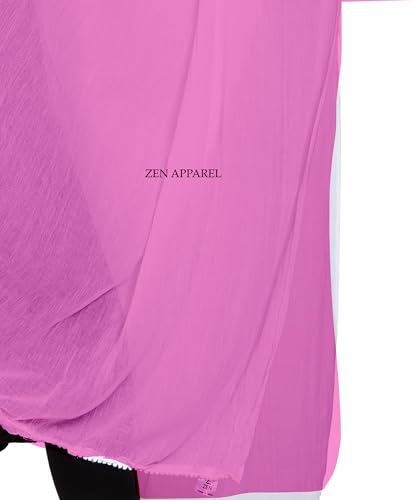 Image of Zen Women's Solid Premium Cotton Dupatta 2.25 Meters 100% Pure Cotton
