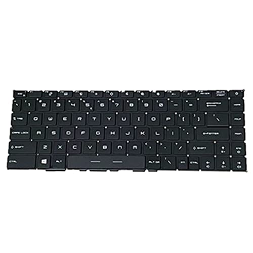 Clavier pour MSI Pulse GL66 Noir US résolvant les problèmes de touches bloquées