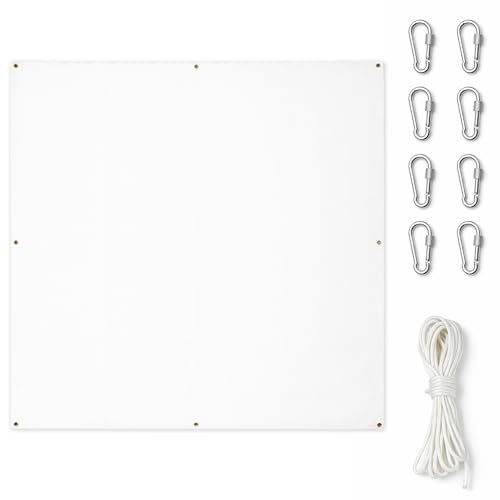 Archery Backstop Netting 55 ft Heavy Duty Arrow Catcher Net with Rope & Hooks Portable Archery Target Backstop for Backyard Bow Training & Slingshot Practice