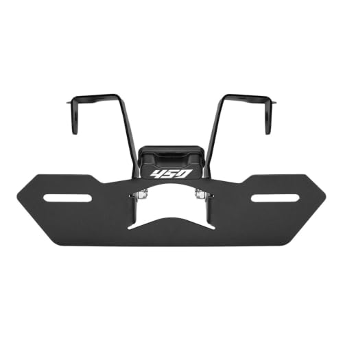 Support de plaque moto 450MT anti-vibration et bavette épurée - 4