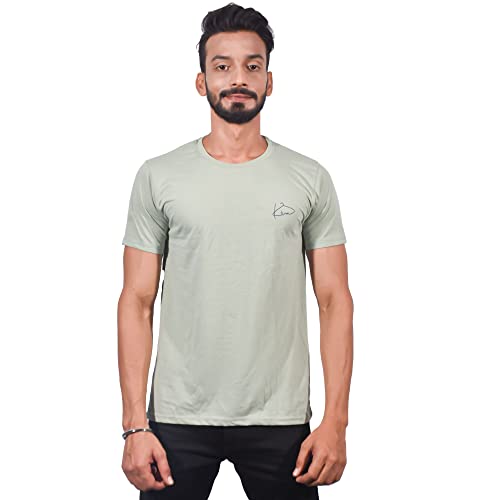 Image of Men Slim Fit Cotton T-Shirts Half Sleeve with Three Different Colors Combo Pack of 3