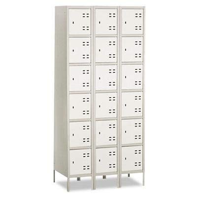 Safco 5527Tn Three-Column Box Locker 36W X 18D X 78H Two-Tone Tan #TOP4