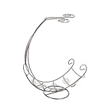 Support à gobelet suspendu : il peut également utilisé comme support pour suspendre votre gobelet et peut contenir une bouteille de vin et deux tasses fois, support à bouteilles suspendu