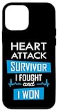 Hülle für iPhone 12 mini Herzinfarkt-Überlebender, I fought and I won, Post Surgery