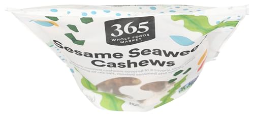 Image of 365 by Whole Foods Market, Cashews, Seaweed Seasoned, 10 Ounce