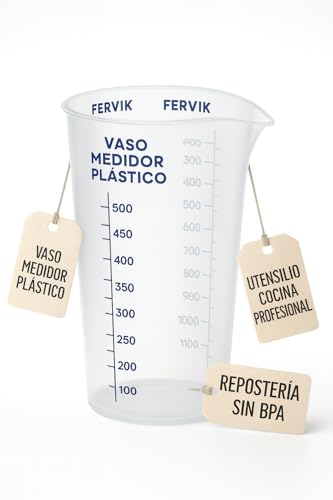 Fervik Copo do medidor, transparente, 1/2 l, Ø 9 x 16