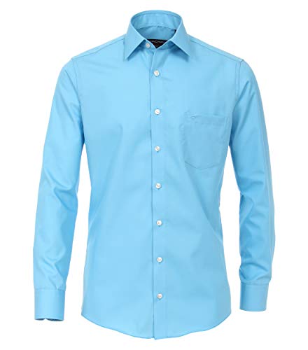 CASAMODA Businesshemden Uni Modern Fit Weiß 44