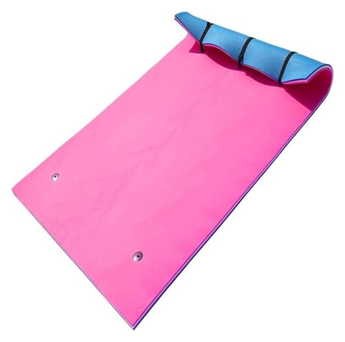 Tappetino galleggiante in schiuma, extra large, per nuotare, rilassarsi in piscina, lago, mare, resistente e confortevole per attività acquatiche