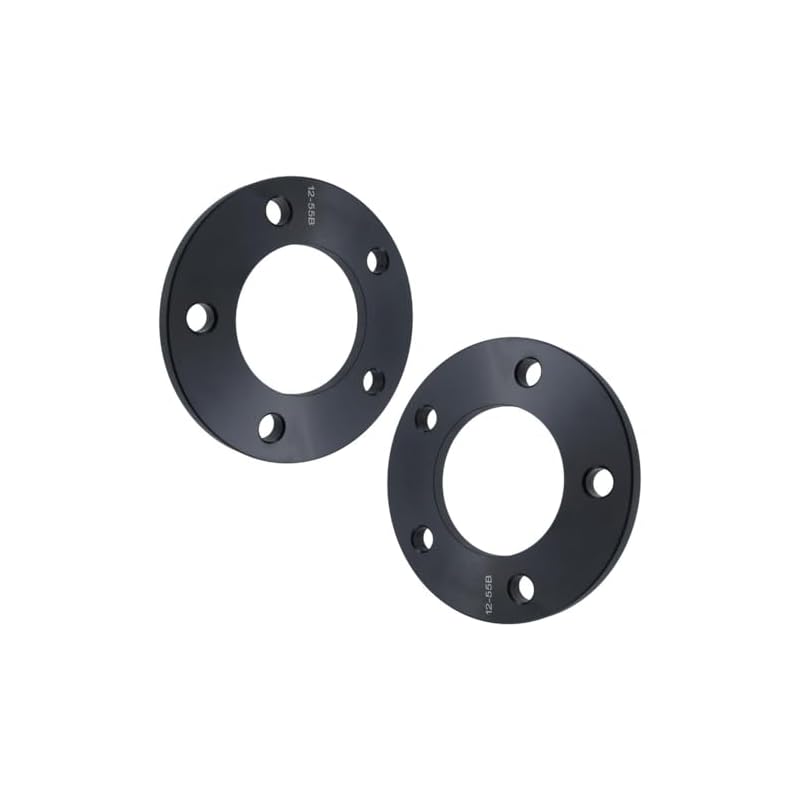 Jhueopqd-2-12-Billet-Wheel-Spacers-5X5-5X127-Fits-5-Lug-Trucks-Black 31fwrt+edal. sl500 . ss800