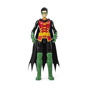 dc comics 6056692 BATMAN, Robin Actiefiguur van 30 cm, Grijs, 5.08 x 10.16 x 30.48 cm