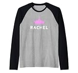 Rachel Crown Queen Crown Cadeau personnalisé pour Rachel Manche Raglan