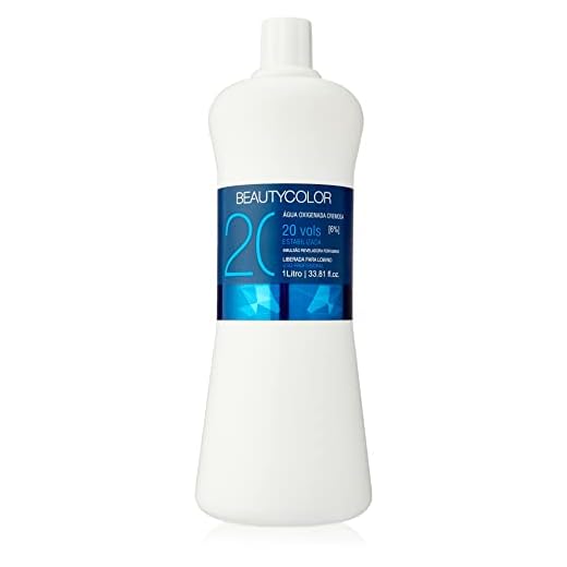 Agua Oxigenada 20 Volumes 1000 Ml, BEAUTYCOLOR