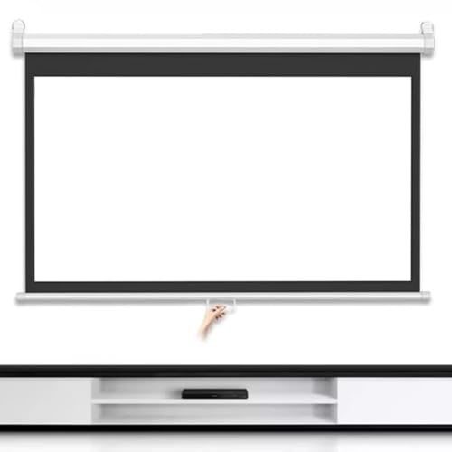 Pantalla de proyección manual retráctil 72 pulgadas 4:3