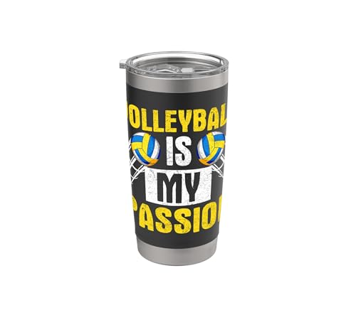 Volleyball Player Coach Team Pride Stainless Tumbler