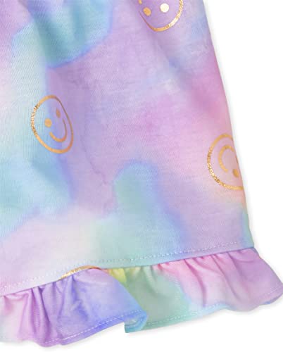 The Children's Place Girls Sleeveless Cami and Shorts 2 Piece Pajama Set4