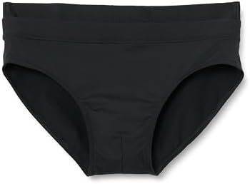 Calvin Klein Herren Badeslip Brief Double Kurz, Schwarz (Pvh Black), XXL