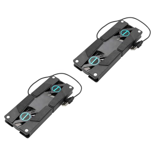 Base para Laptop Gadpiparty con 2 Ventiladores Dual Negro miniatura 7