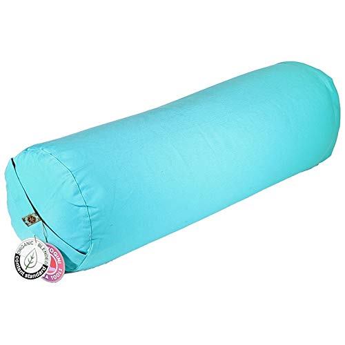 Tortuga de Jade Bolster cilíndrica Algodón Orgánico 60x20