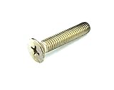  250 St. M5 x 25 mm 4.8 Senkschraube DIN 965 Kreuz PH vernickelt Lageraufl. S390
