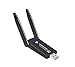 Produktbild WLAN Stick,WiFi Adapter WLAN Adapter 1300Mbps PC USB 3.0 Dual Band 5 GHz/2,4 GHz Schneller mit Zwei Antennen High Gain 5dBi mit Thermisches Design für PC Windows/Mac OS/Linux/Desktop/Laptop/Notebook