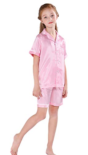 Pajamas Little Kid Sleepwears Set Pjs Clothes Short Sleeve3