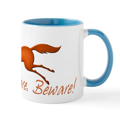 CafePress Chestnut Mare, Beware! Mug 11 oz (325 ml) Ceramic Coffee Mug