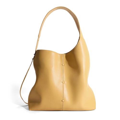 DYANGLIZH Large Capacity Leather Underarm Bag and Hand-held One-Shoulder Tote Bag