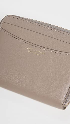 Marc Jacobs Women's The Slim 84 Zzip Around Wallet, Cement, Grey, One Size4