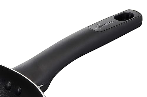 Lagostina Cucina Mediterranea Padella Ø 20 cm per Induzione, Alluminio Antiaderente, con Indicatore Cottura Thermo-Signal, Rosso - Immagine 3