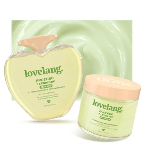 Image of Avocado + Ceramide Hair Repair Shampoo with Mask Combo | Deep Repair & Strength | for Breakage & Split Ends | 230ml + 120ml | All Hair Types